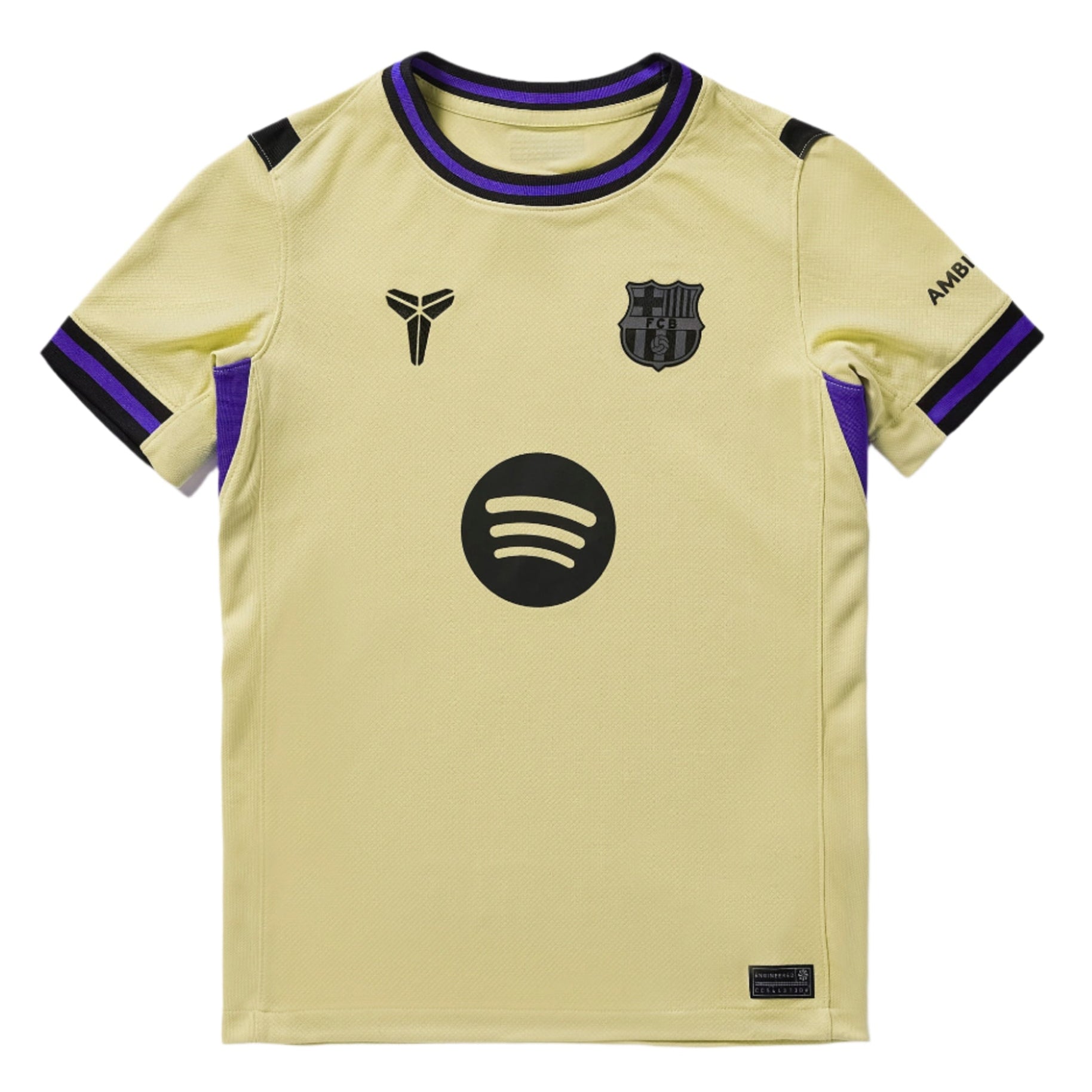 Nike Youth Kobe Bryant FC Barcelona Away Jersey 25/26 (Team Gold/Persian Violet/Black)