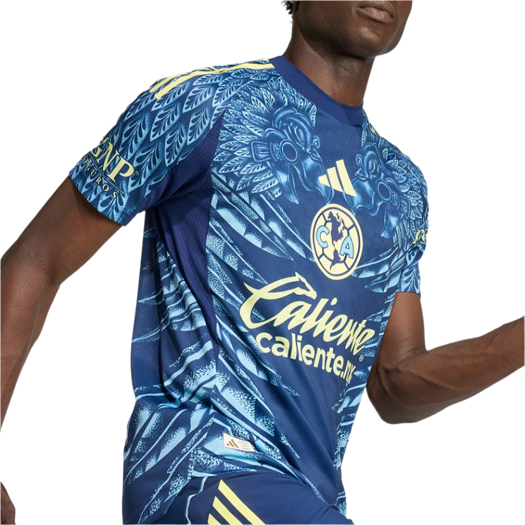 adidas C. Borja Men's Club América 25/26 Authentic Away Jersey (Blue)