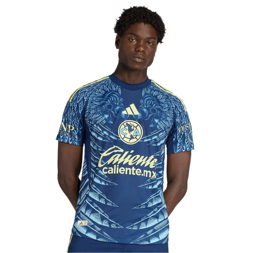 adidas Javairo Men's Club América 25/26 Authentic Away Jersey (Blue)