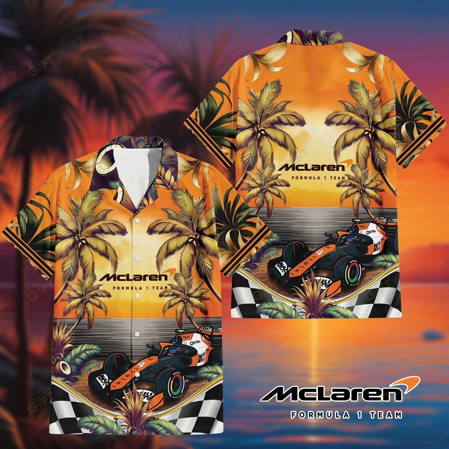 McLaren F1 Hawaiian Shirt