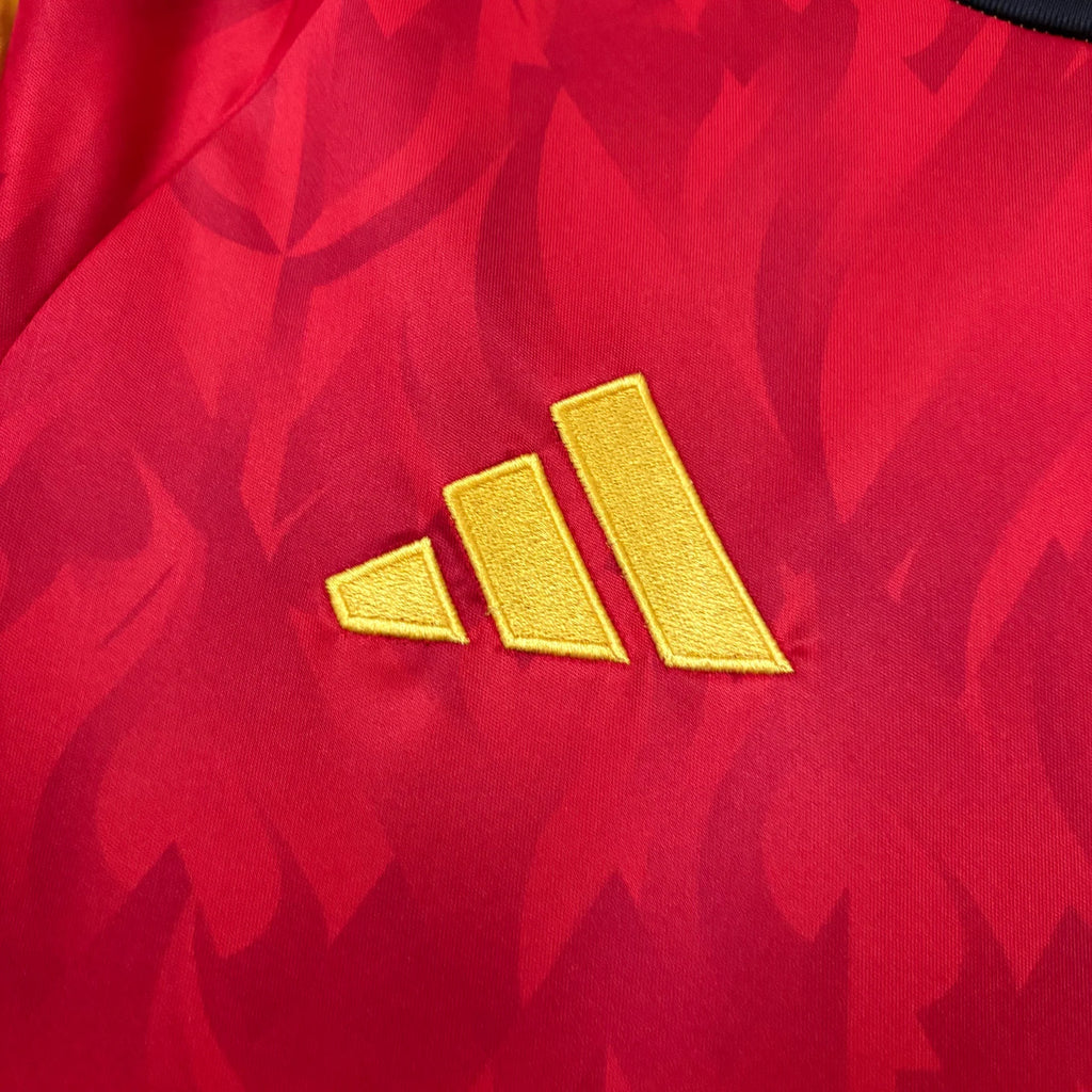 Belgium Long Sleeve Home Soccer Jersey World Cup 2026