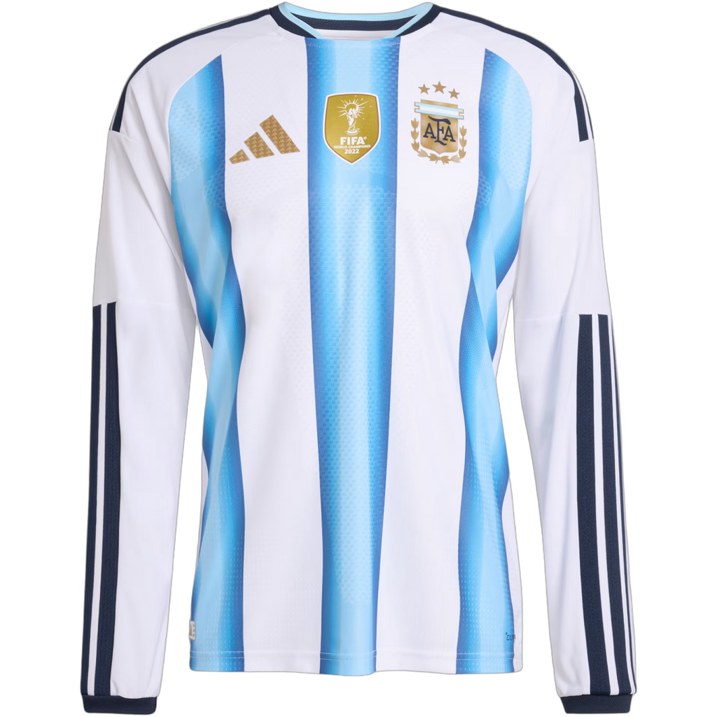Argentina Long Sleeve Home Soccer Jersey World Cup 2026