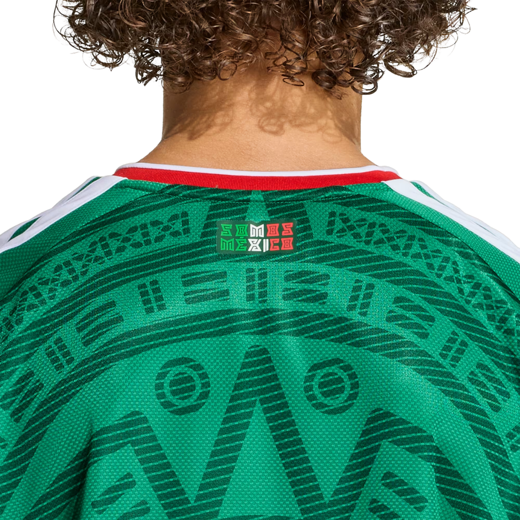 adidas Youth J. Orozco Mexico 2026 Home World Cup Jersey (Bold Green)