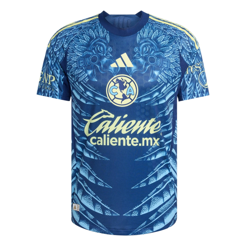 adidas A. Cervantes Men's Club América 25/26 Authentic Away Jersey (Blue)
