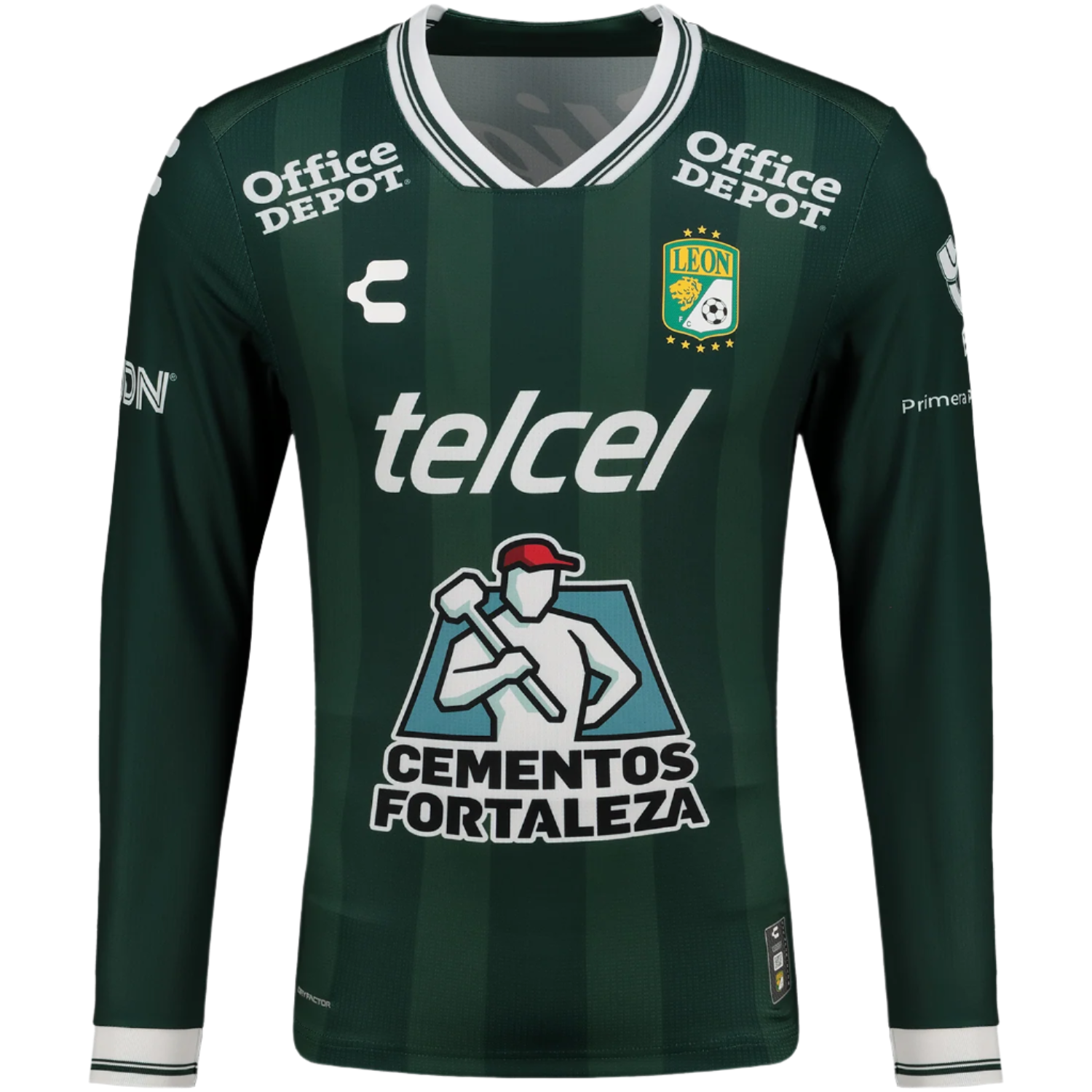 Charly LeÃ³n 25/26 Long Sleeve Home Jersey (Dark Green)
