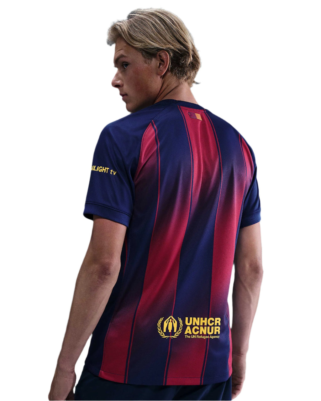 Nike Pau Victor FC Barcelona Home Jersey 25/26 w/ Champions League Patches (Deep Royal Blue/Midwest Gold)
