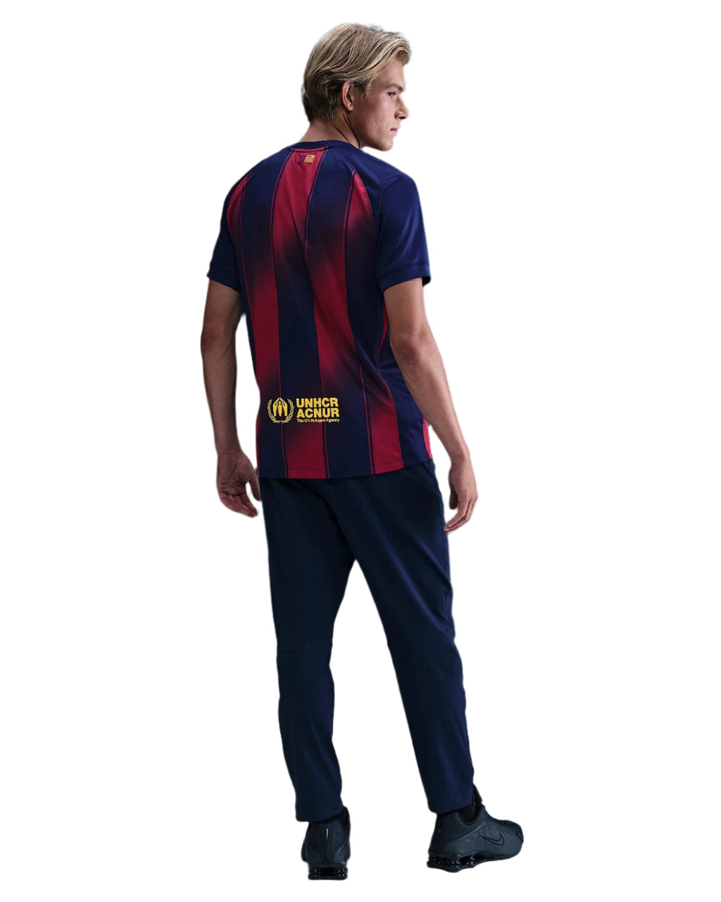Nike Pau Victor FC Barcelona Home Jersey 25/26 w/ Champions League Patches (Deep Royal Blue/Midwest Gold)