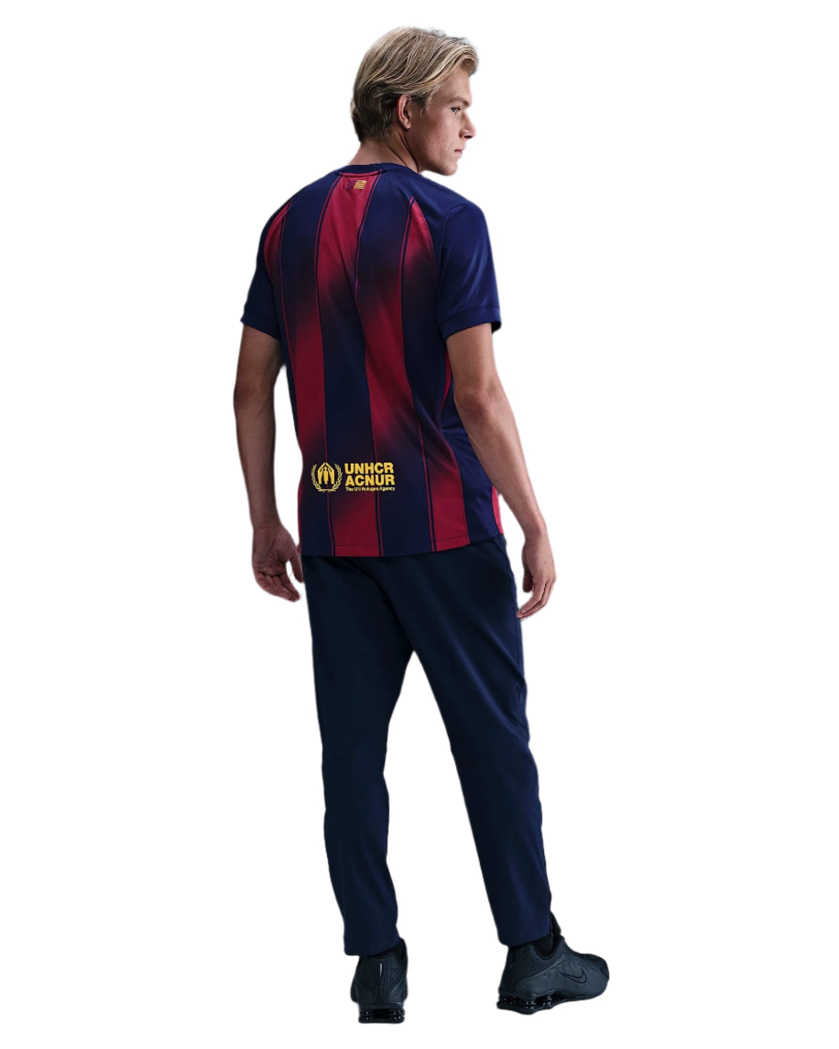 Nike Pau Victor FC Barcelona Home Jersey 25/26 w/ Champions League Patches (Deep Royal Blue/Midwest Gold)