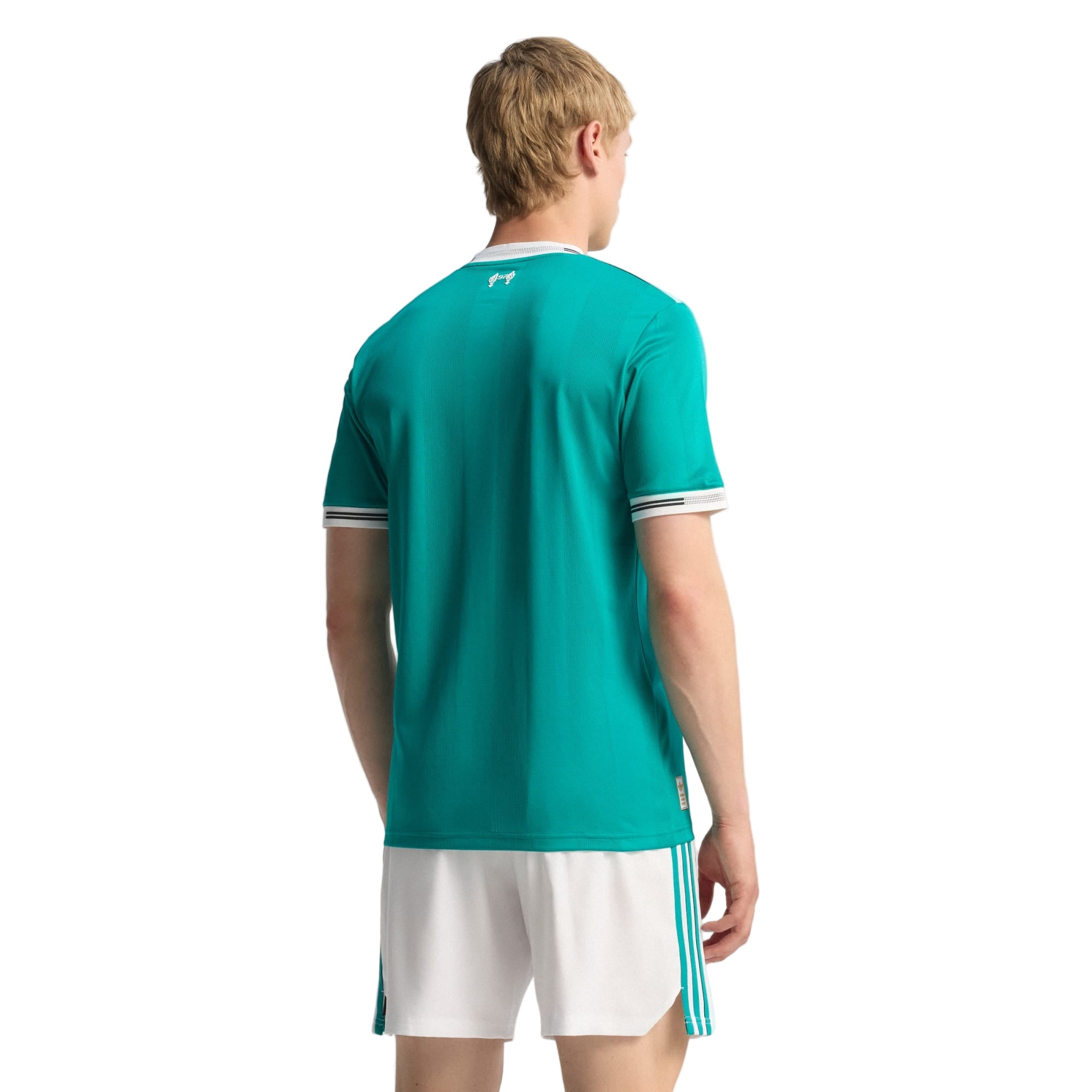 adidas Liverpool FC Authentic Alexis Mac Allister Third Jersey w/ EPL + No Room For Racism Patches 25/26 (Sea Green)