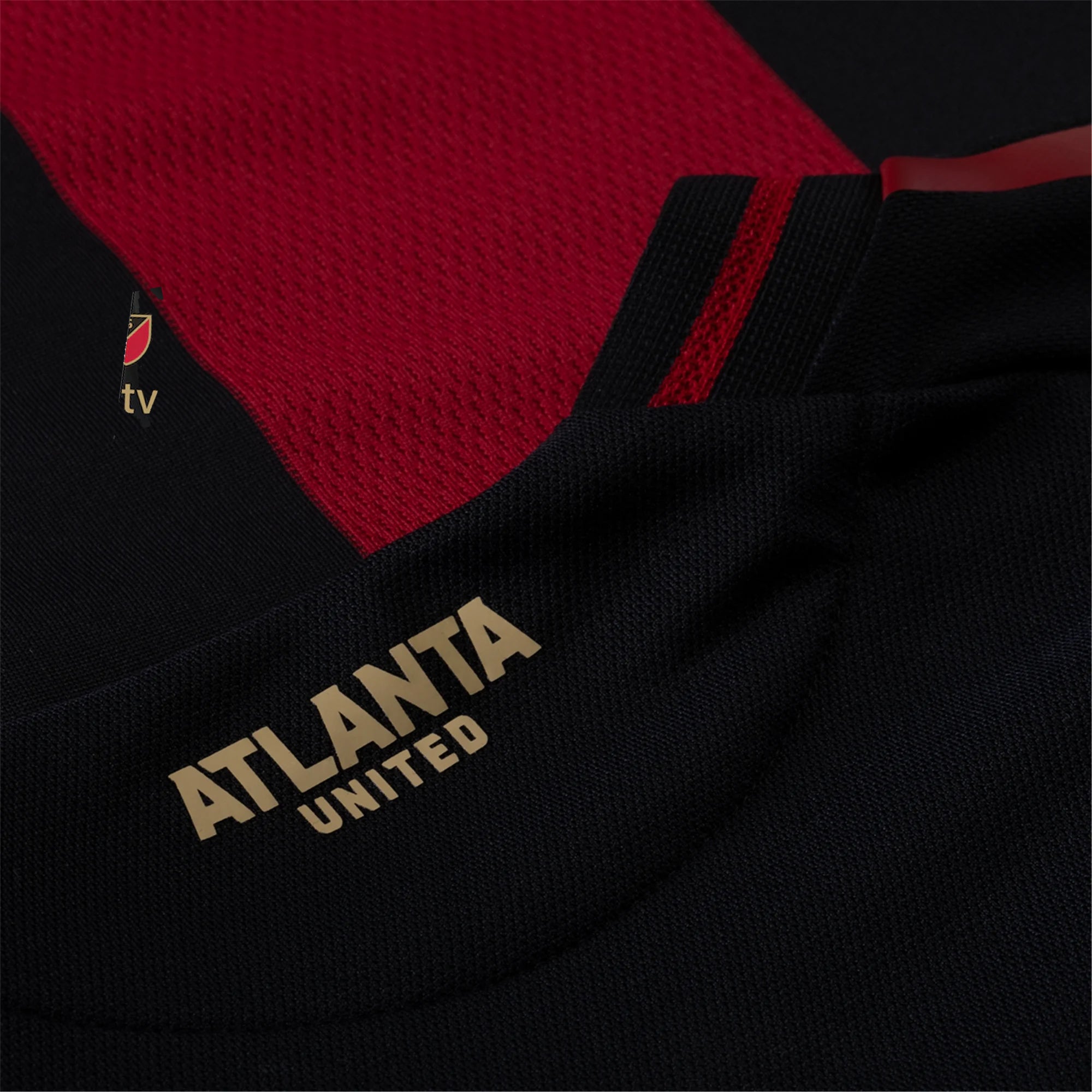 adidas Ashton Gordon Atlanta United Authentic Home Jersey w/ MLS Patches 25/26 (Red/Black)