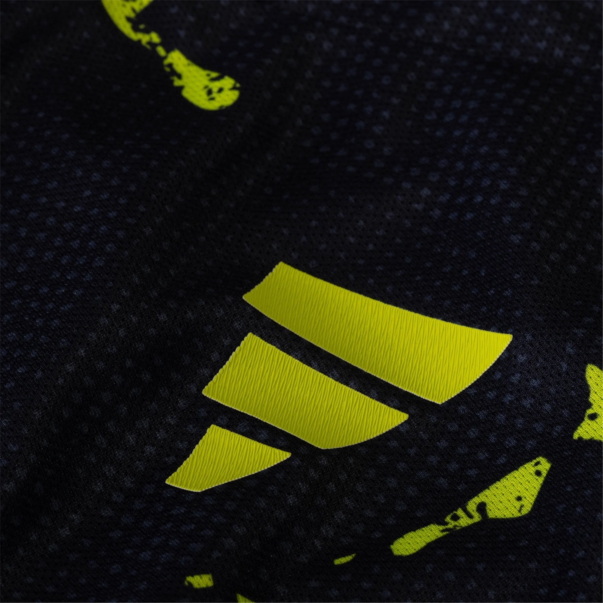 adidas Cesar Ruvalcaba Columbus Crew Authentic Away Jersey w/ MLS Patches 25/26 (Black/Yellow)