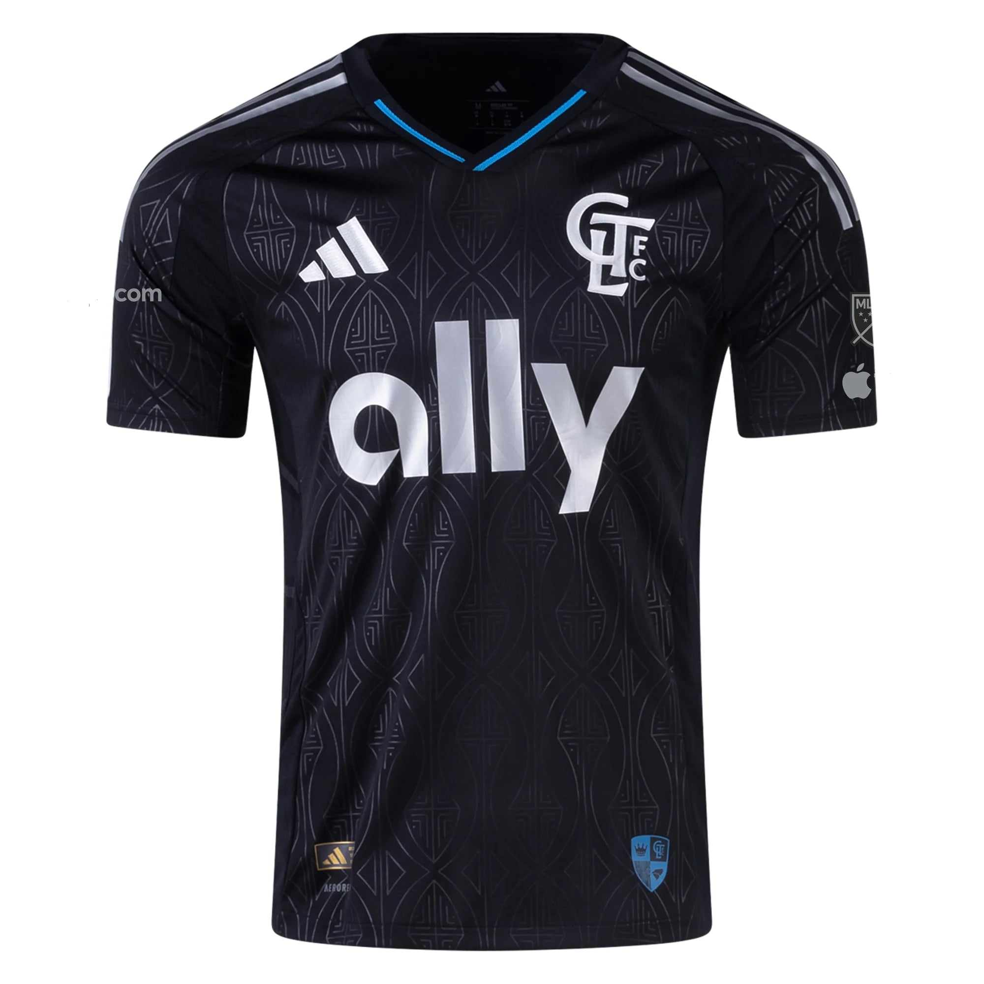 adidas Nikola Petković Charlotte FC Authentic Away Jersey 25/26 (Black)