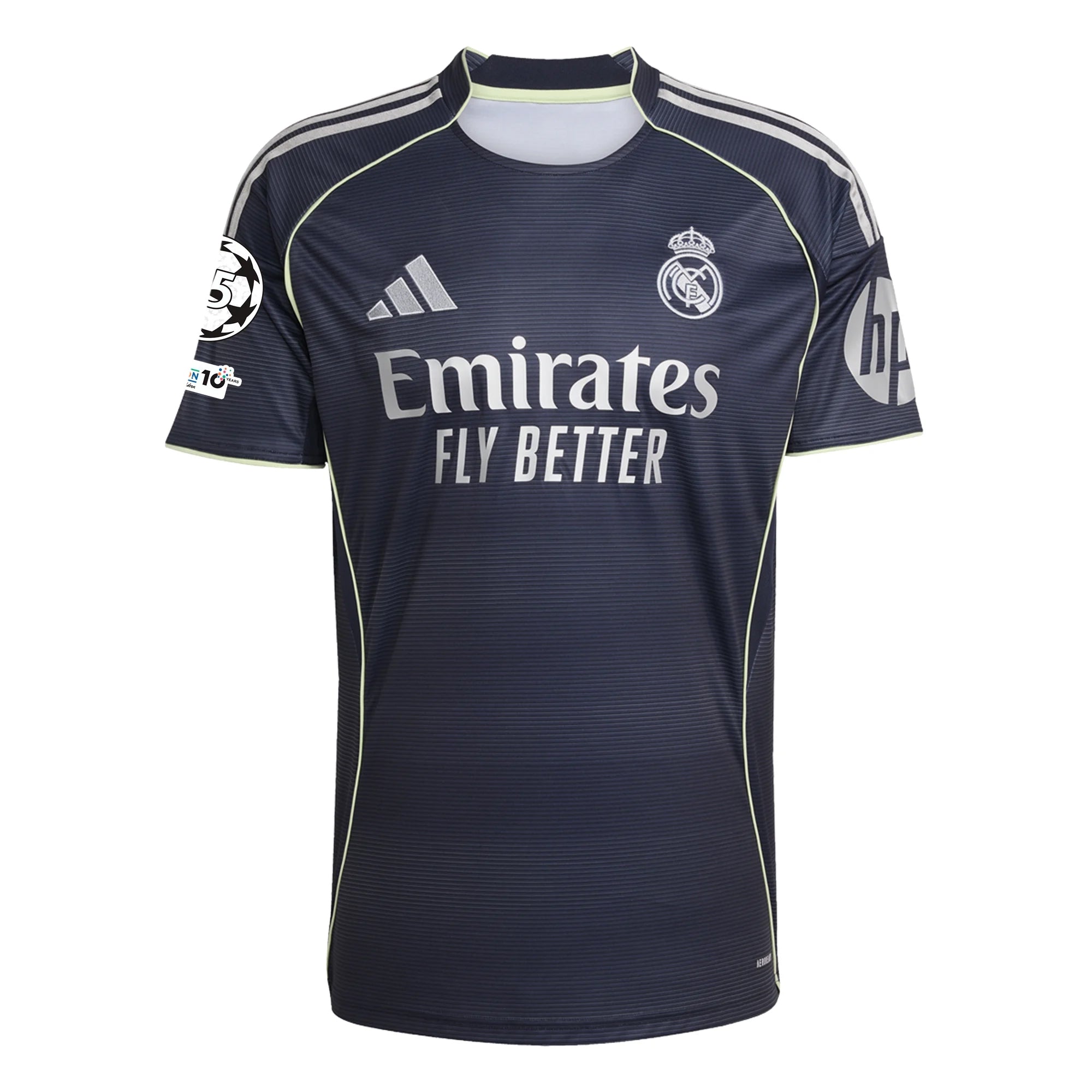 adidas Trent Real Madrid 25/26 Away Jersey w/ Champions League Patches (Legend Ink)