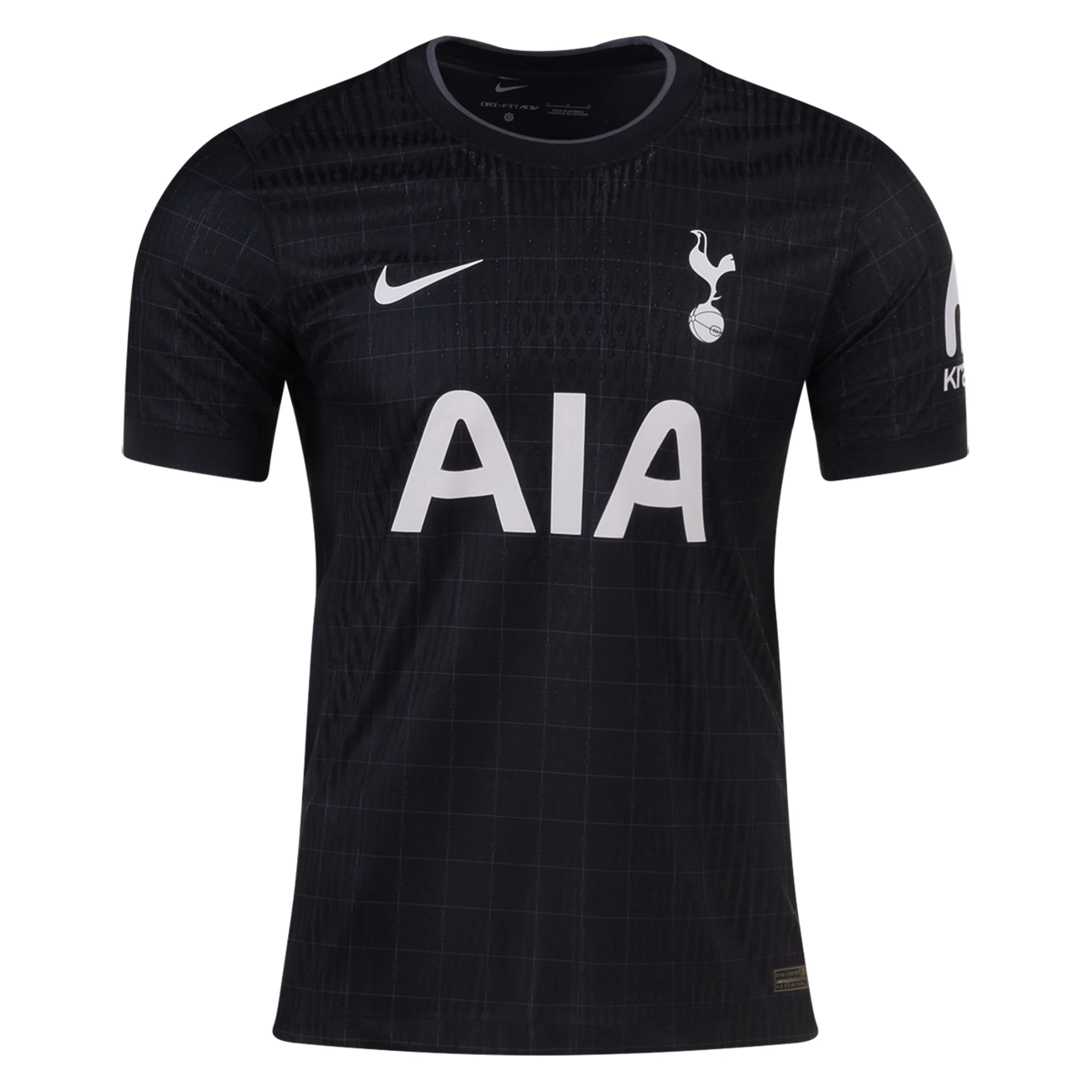 Nike Maddison Tottenham Hotspur Authentic Away Jersey 25/26 w/ EPL Patch (Black/Iron)