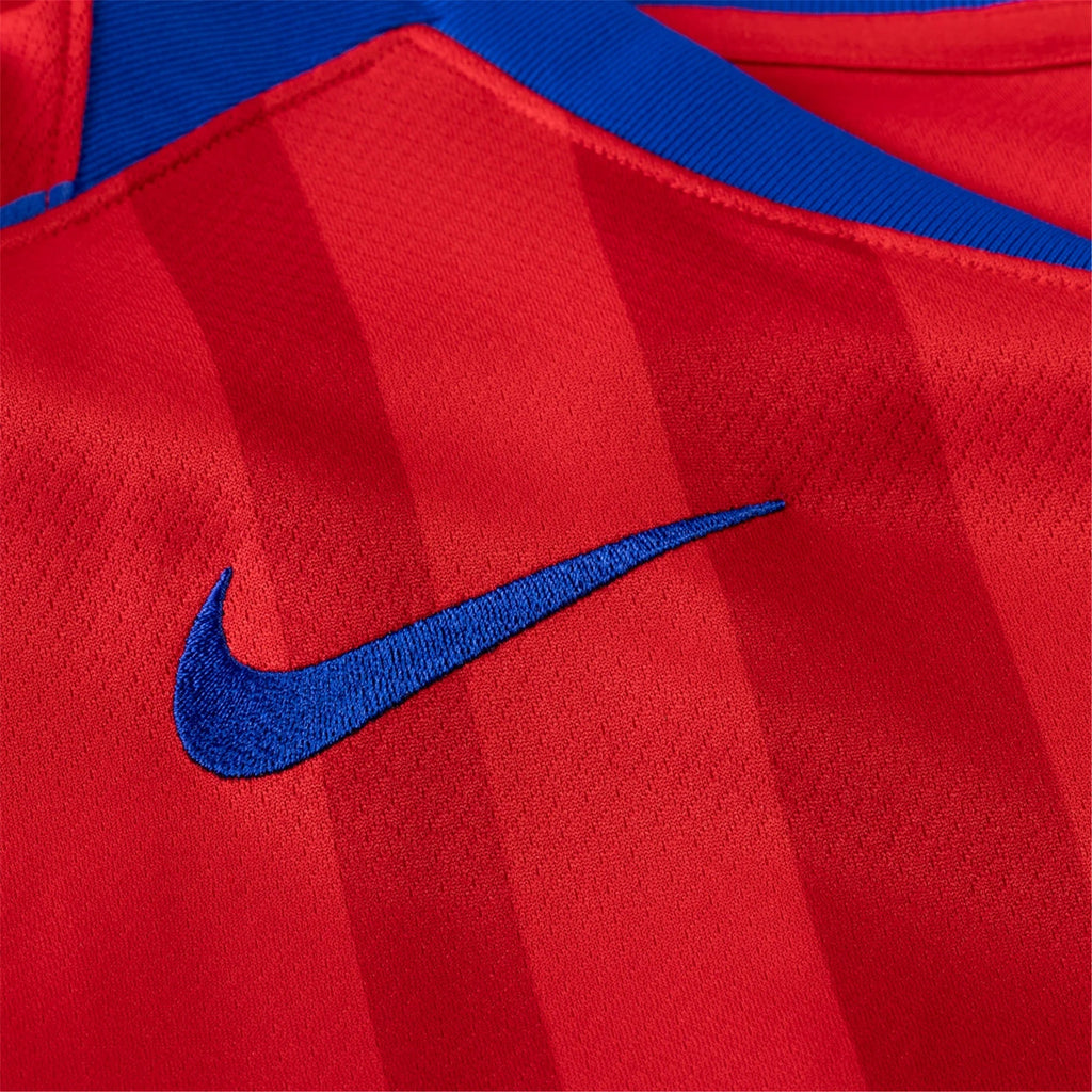 Nike Men's Paris Saint-Germain T90 Third Jersey 25/26 (Sport Red/Hyper Royal)