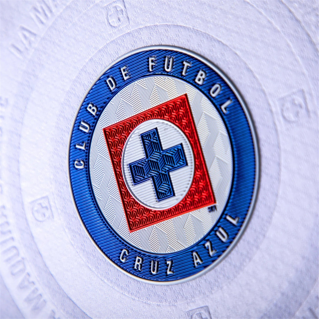 Pirma Luka Romero Cruz Azul Away Jersey 24/25 (White/Blue)