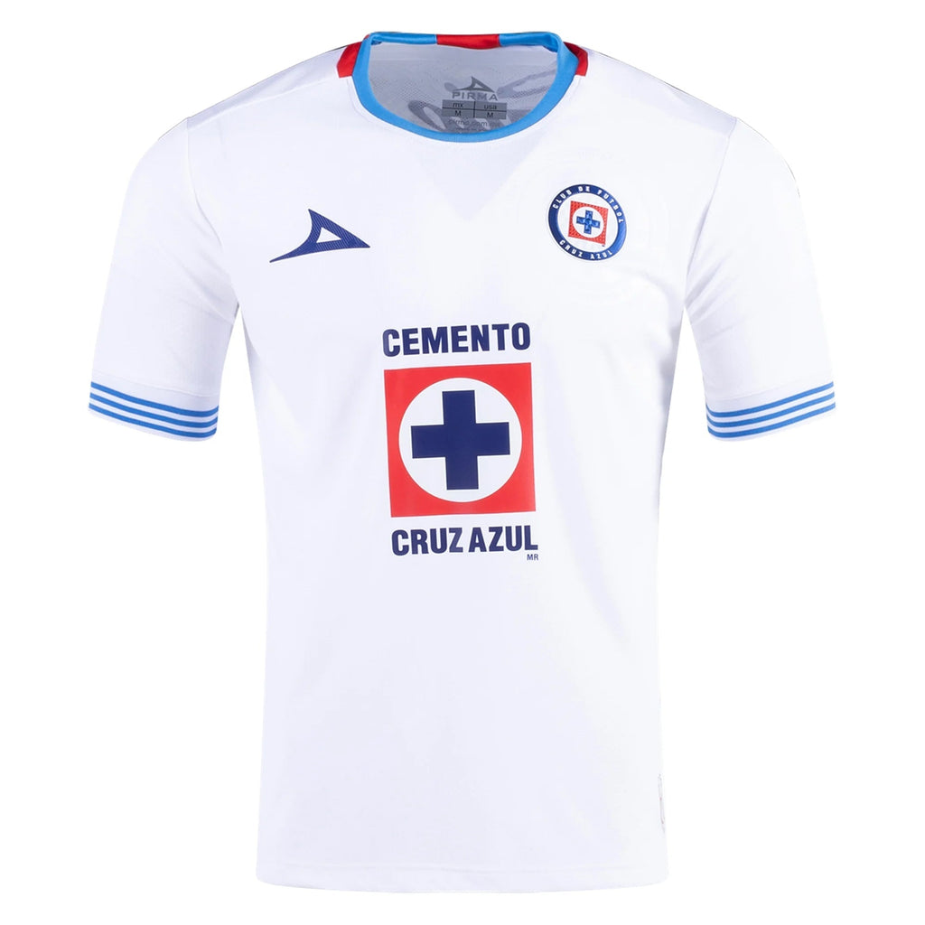 Pirma Luka Romero Cruz Azul Away Jersey 24/25 (White/Blue)