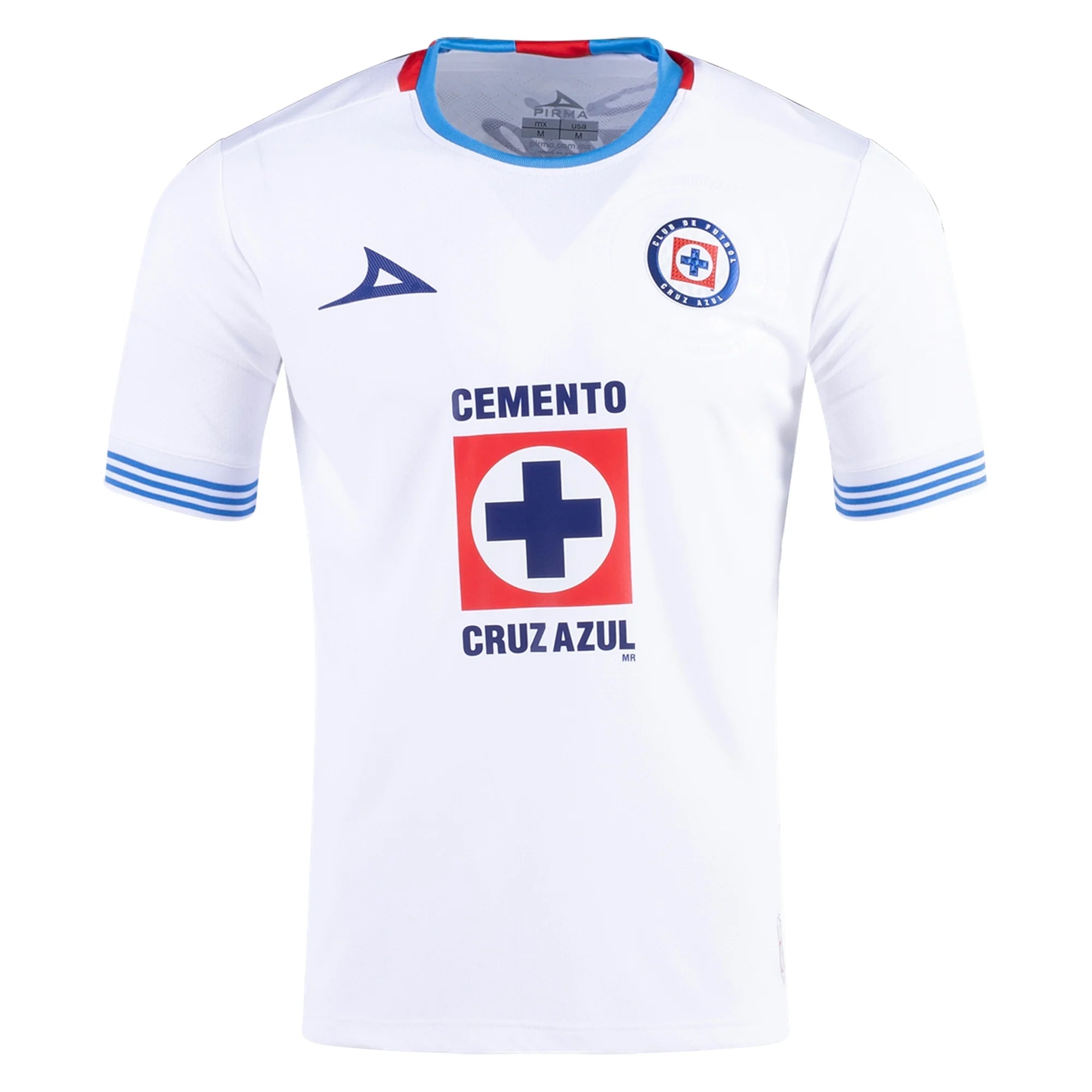 Pirma Luka Romero Cruz Azul Away Jersey 24/25 (White/Blue)
