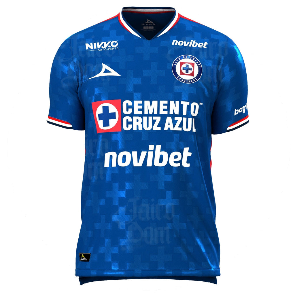 Pirma Men's Willer Ditta Cruz Azul Home Jersey 25/26 (Blue)