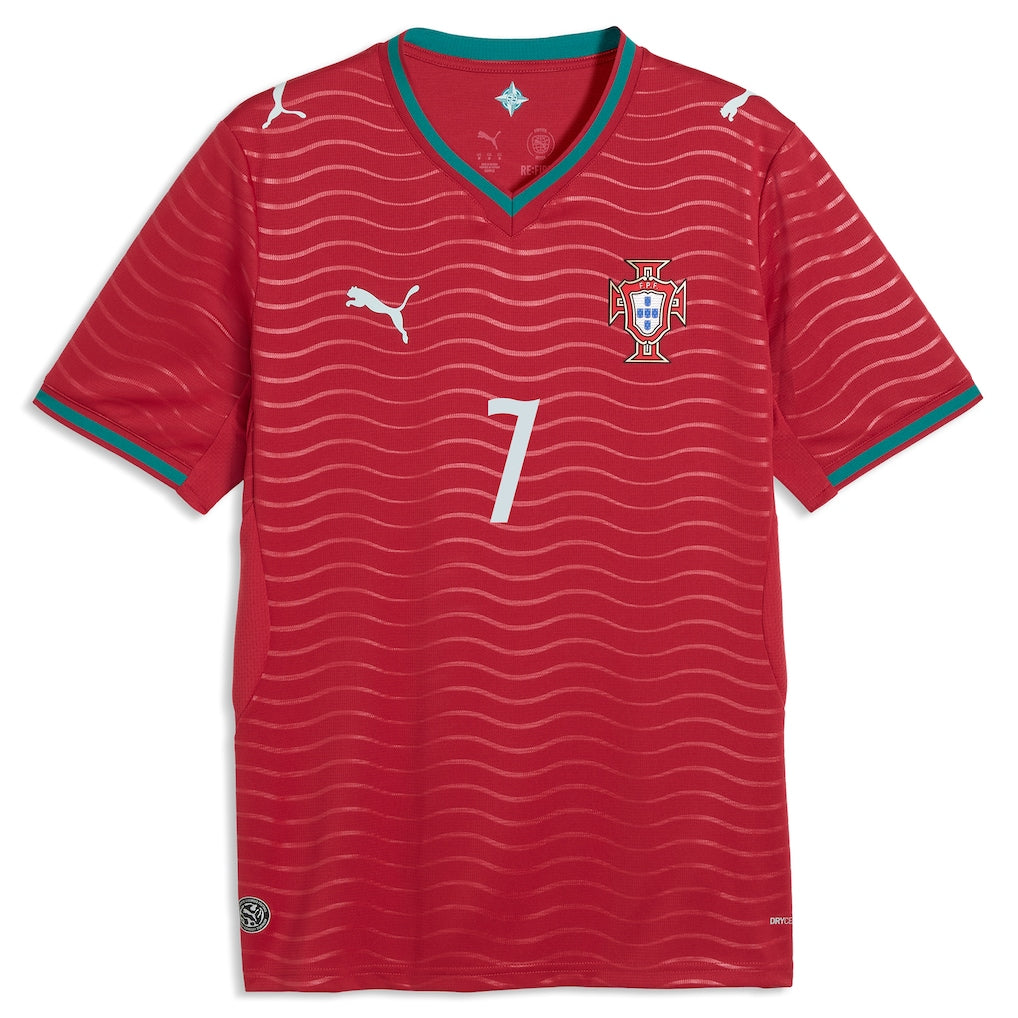 Cristiano Ronaldo Portugal Home Soccer Jersey World Cup 2026 - Red