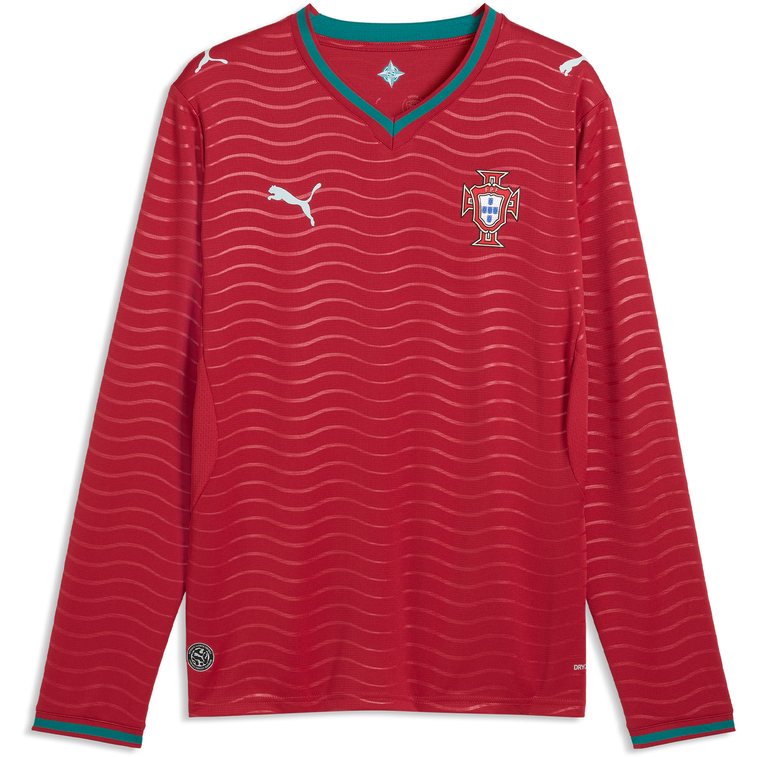 Cristiano Ronaldo Portugal World Cup 2026 Men's Long Sleeve Home Stadium Jersey