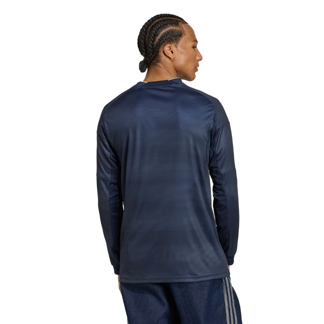 adidas Real Madrid F. Mendy Long Sleeve Away Jersey w/ Champions League Patches 25/26 (Legend Ink)
