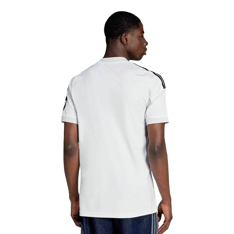 adidas Kylian Mbappe Real Madrid 25/26 Home Jersey w/ Champions League Patches (White)