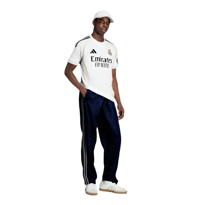 adidas Federico Santiago Valverde Dipetta Real Madrid 25/26 Home Jersey w/ Champions League Patches (White)