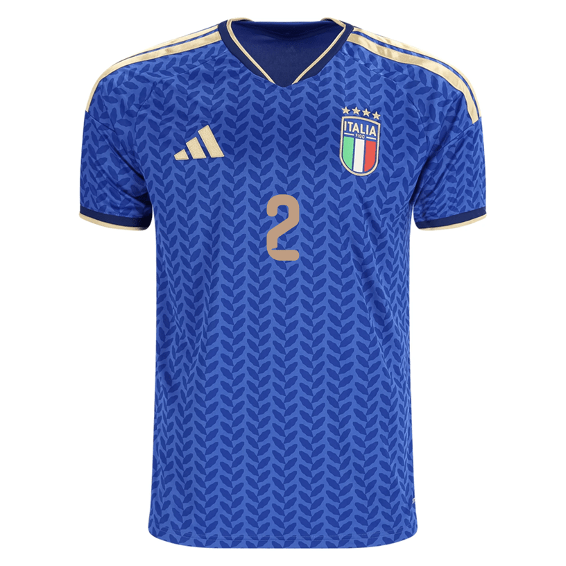 adidas Men's Bellenova Italy Home Stadium Jersey 2026 (Bold Blue)