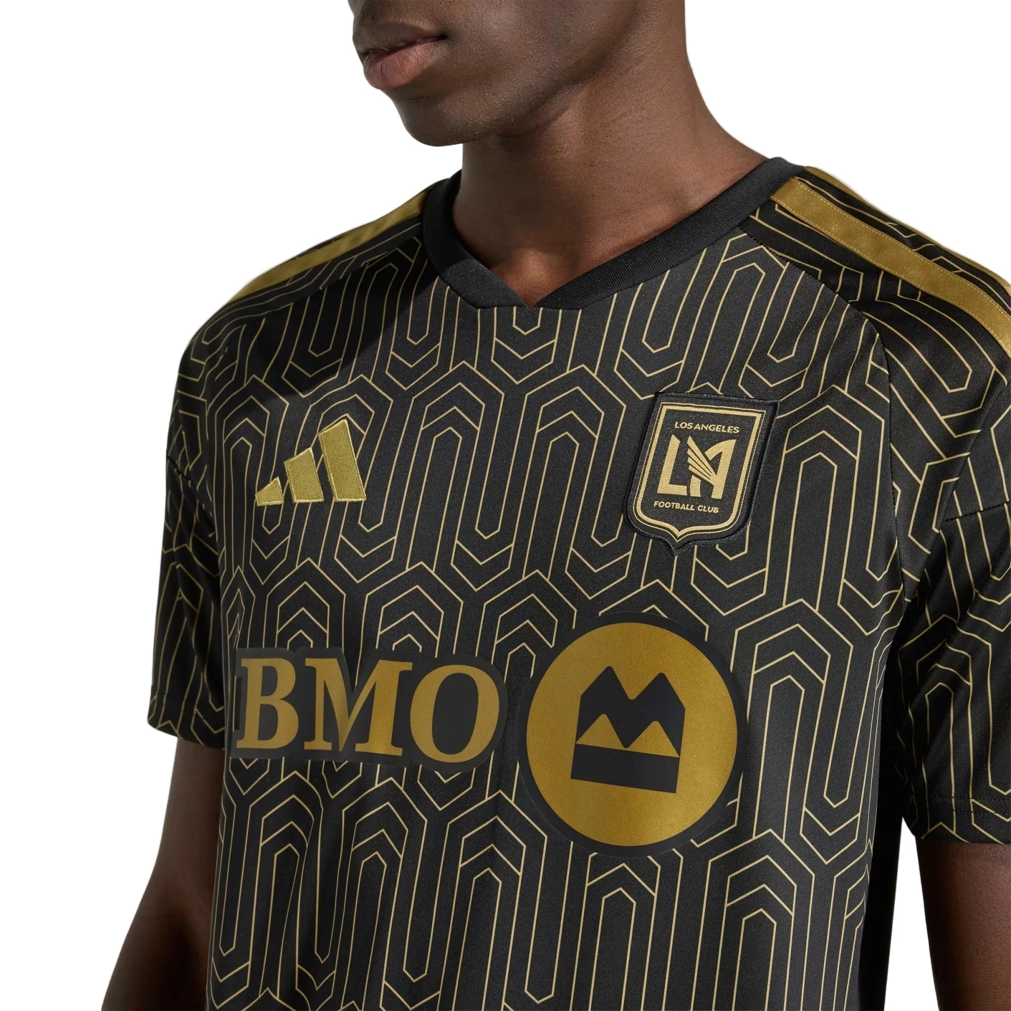 adidas Men's Smolyakov LAFC Stadium Home Jersey 26/27 (Black/Gold)