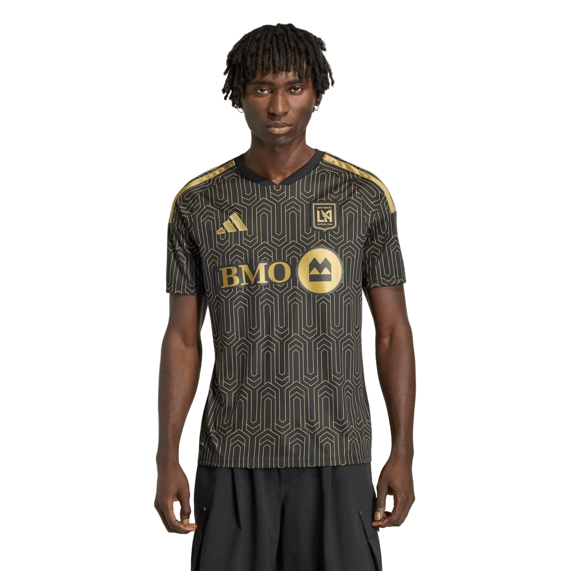 adidas Men's Shaffelburg LAFC Stadium Home Jersey 26/27 (Black/Gold)
