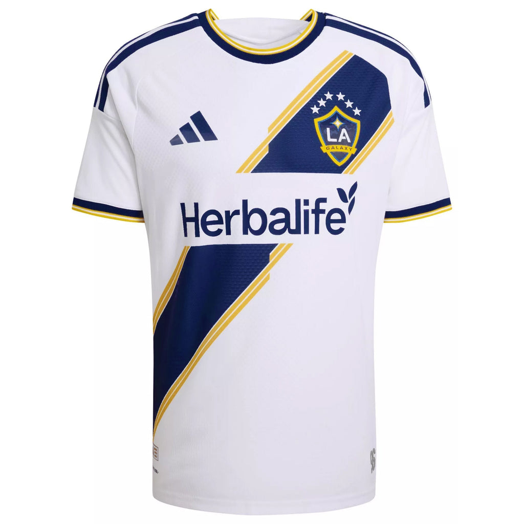 adidas Men's Wynder LA Galaxy Authentic Match Home Jersey 26/27 (White)