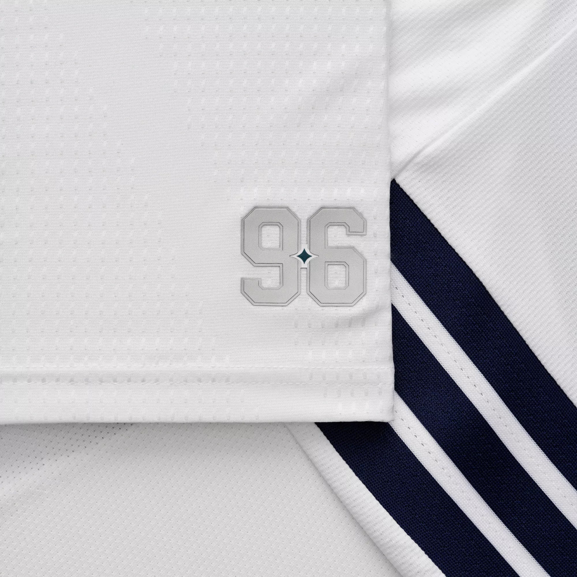 adidas Men's Marcinkowski LA Galaxy Authentic Match Home Jersey 26/27 (White)