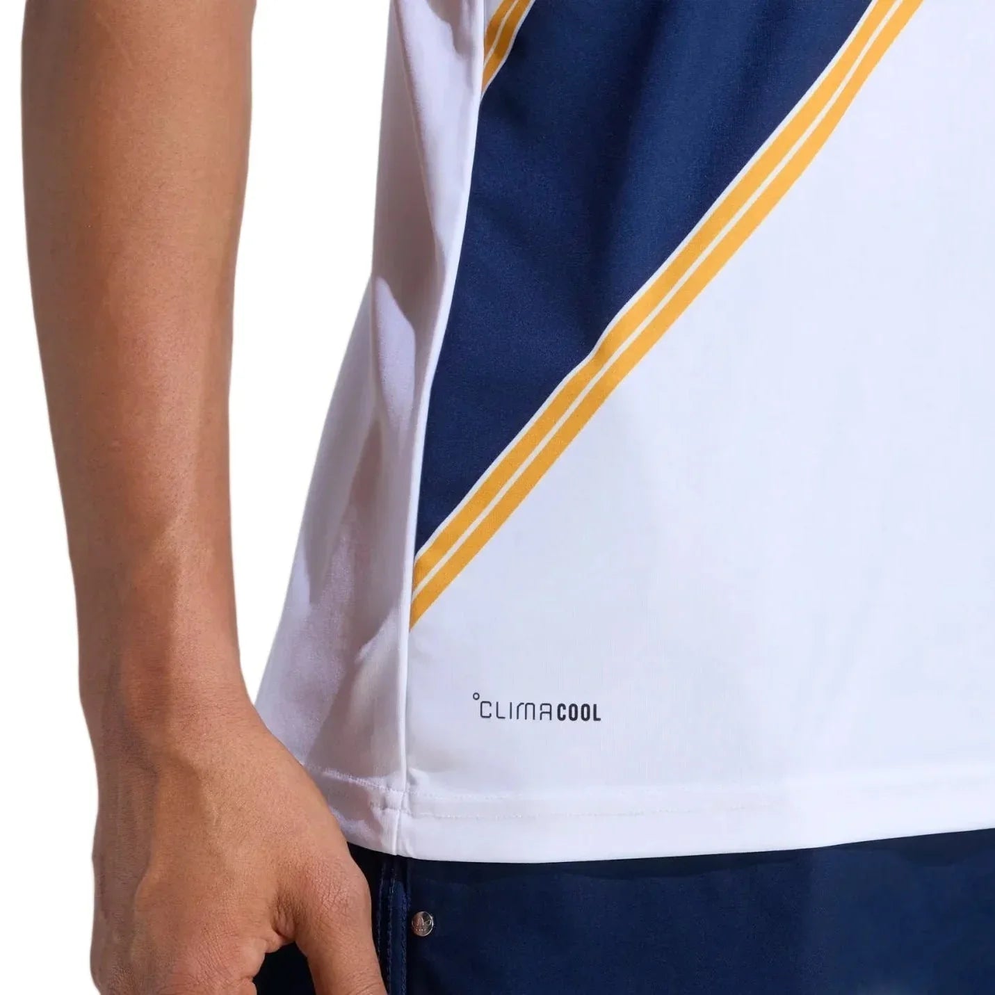 adidas Men's Rindov LA Galaxy Home Stadium Jersey 26/27 (White)