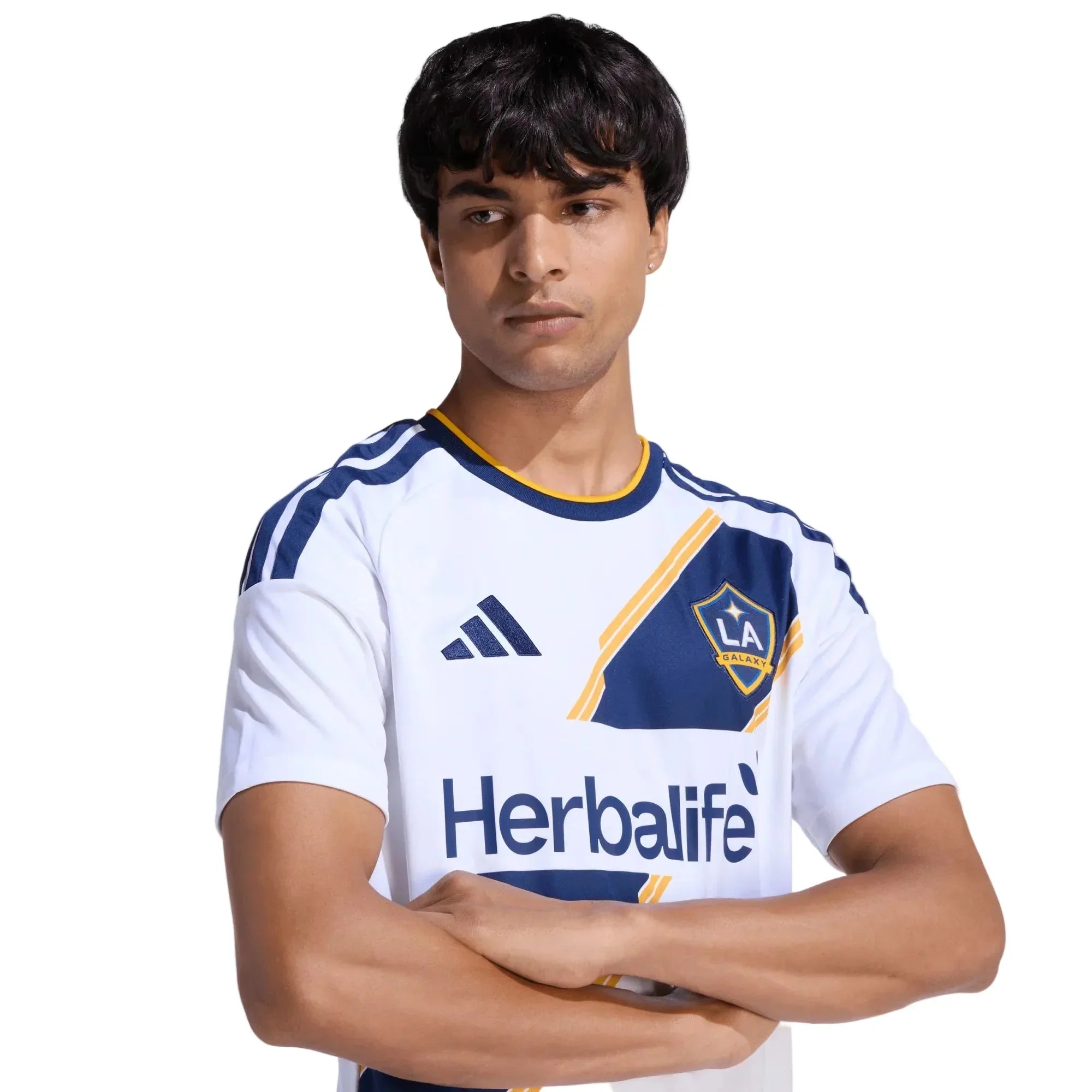 adidas Men's Yoshida LA Galaxy Home Stadium Jersey 26/27 (White)
