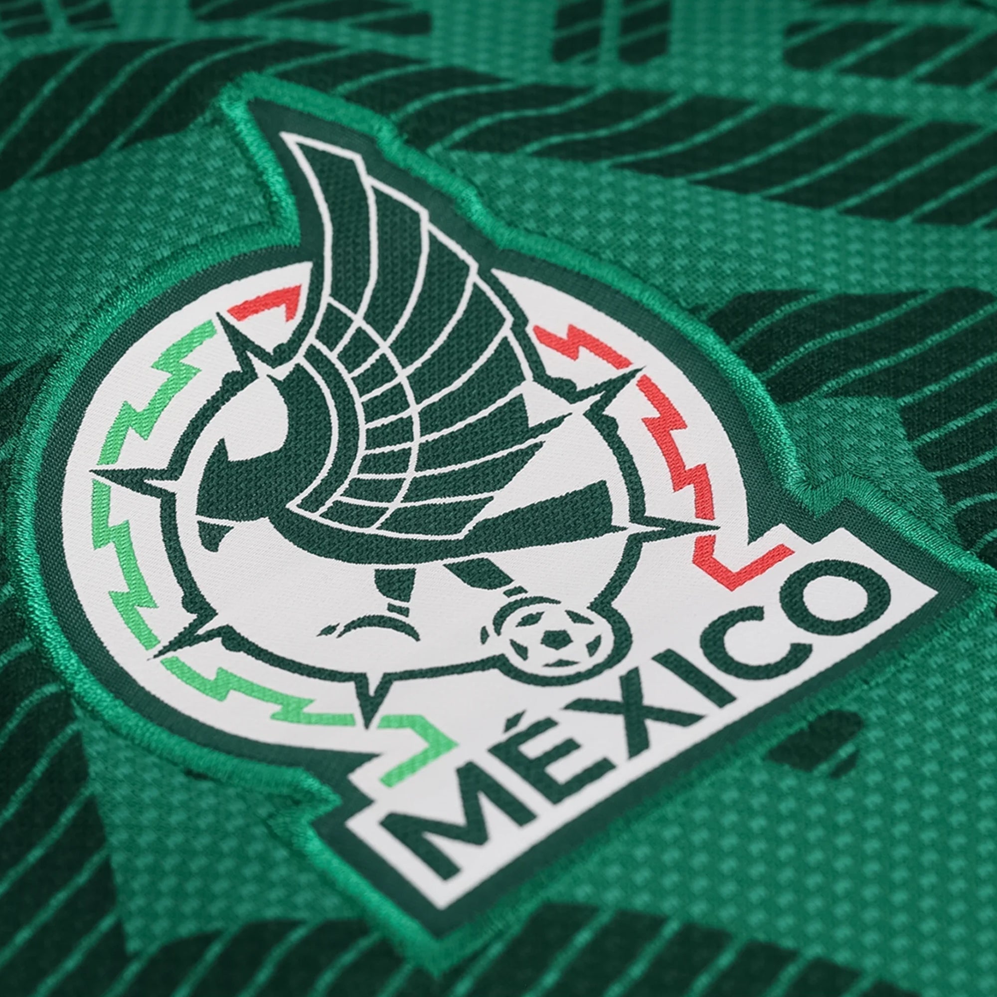 adidas Men's H. Martin Mexico Home 2026 World Cup Jersey (Bold Green)