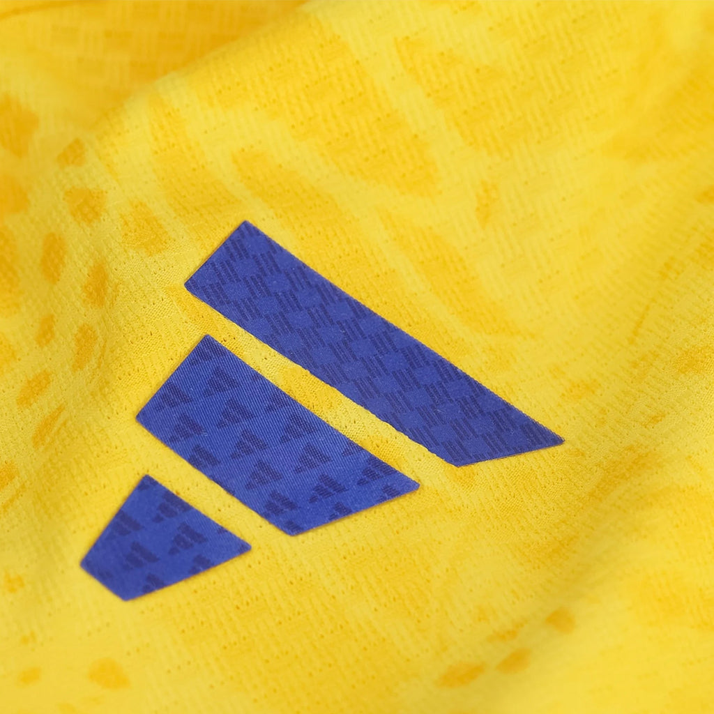 adidas Men's Valderrama Colombia 2026 Authentic Home Jersey (Impact Yellow)