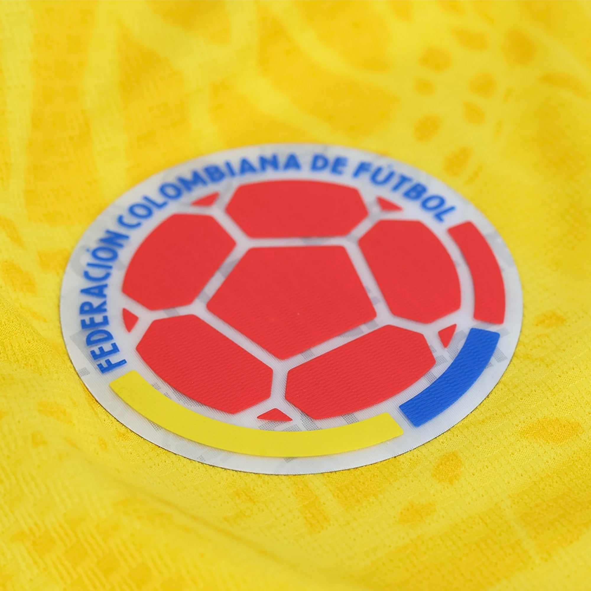 adidas Men's Carrascal Colombia 2026 Authentic Home Jersey (Impact Yellow)