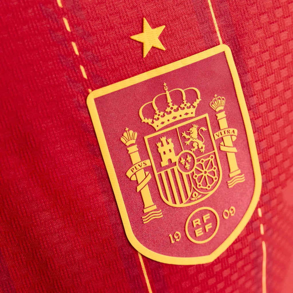 adidas Men's Joselu Spain Authentic World Cup Home Jersey 2026 (Vivid Red)