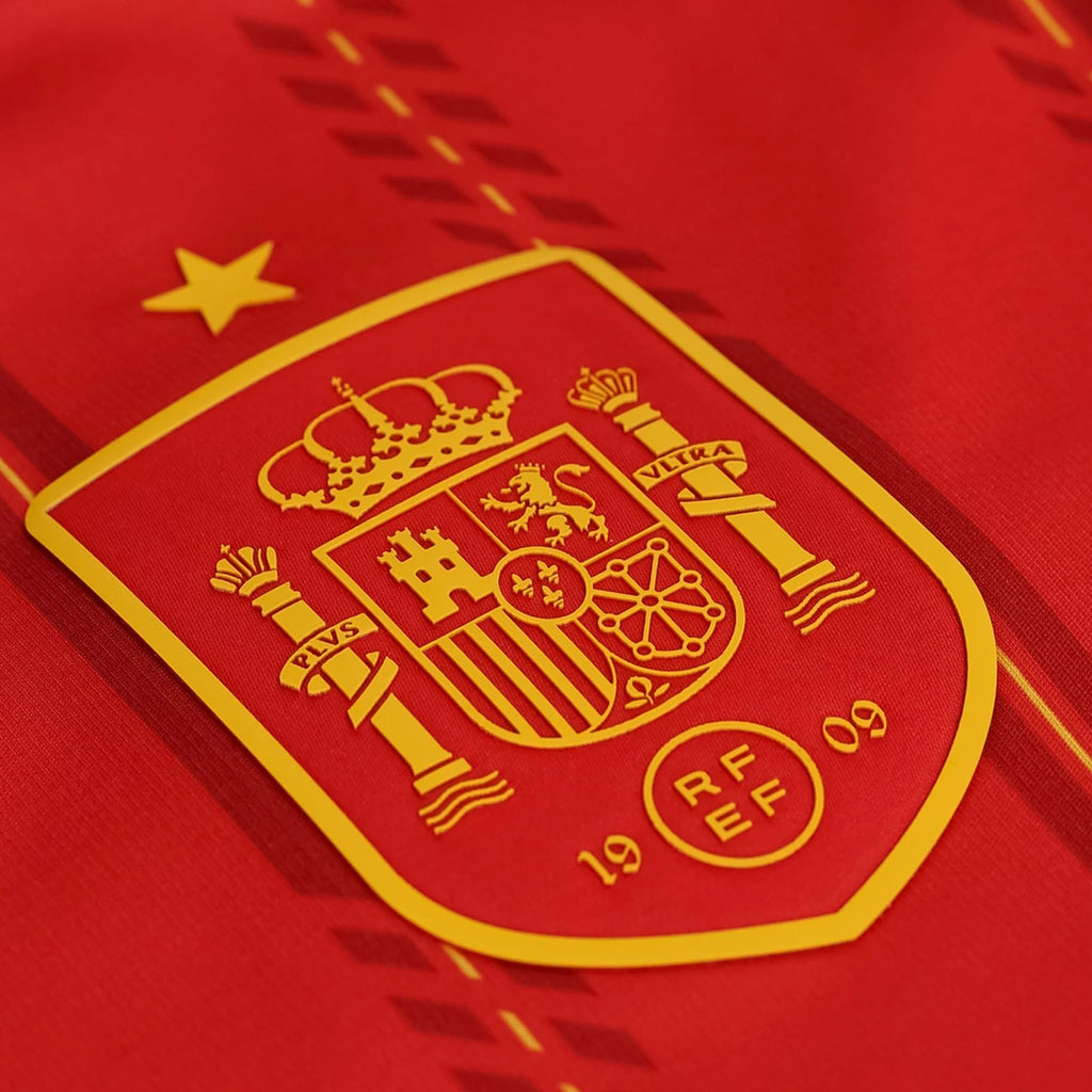 adidas Men's Yeremy Spain World Cup Home Jersey 2026 (Vivid Red)