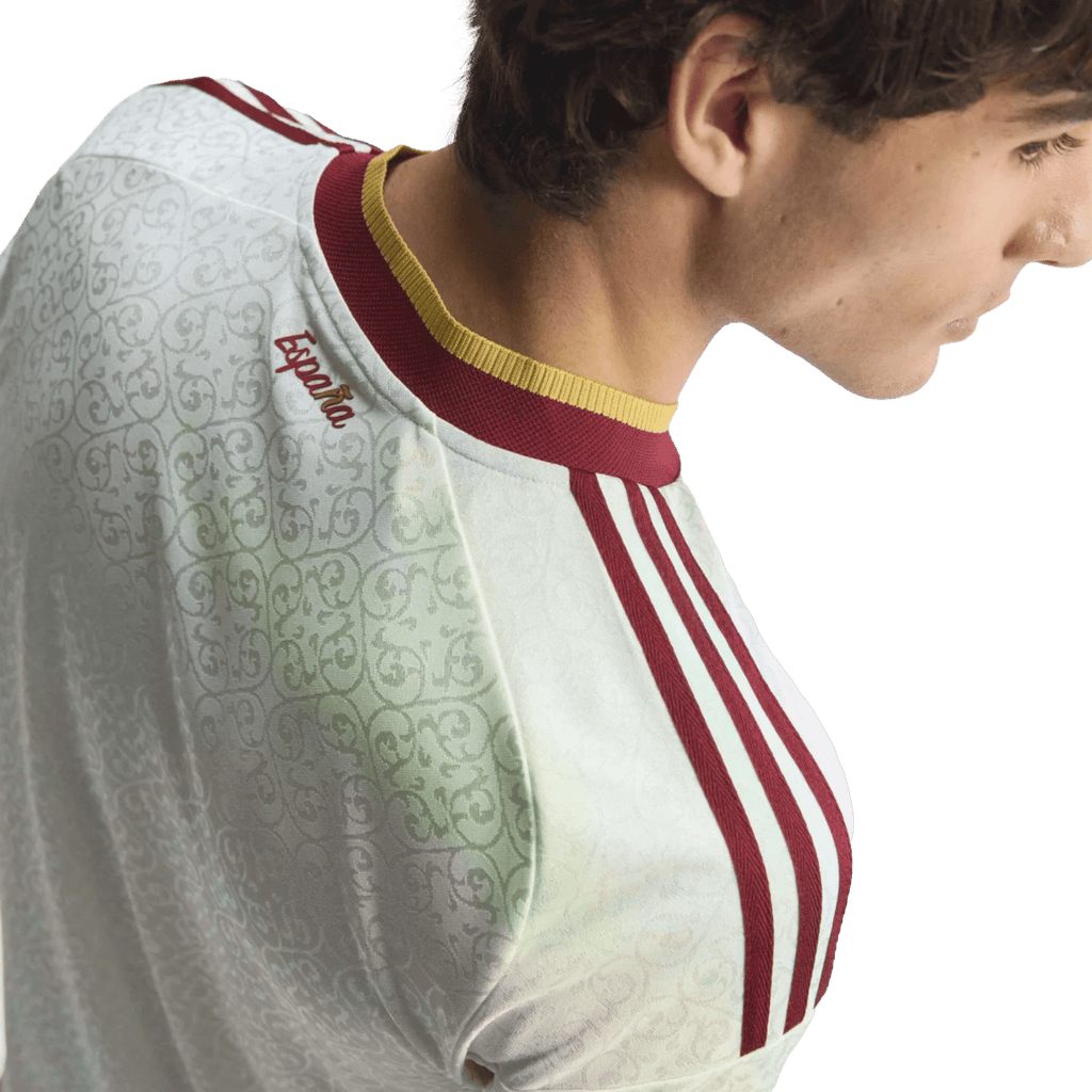 adidas Men's Spain Authentic Marc Cucurella Away Jersey 2026 (White)