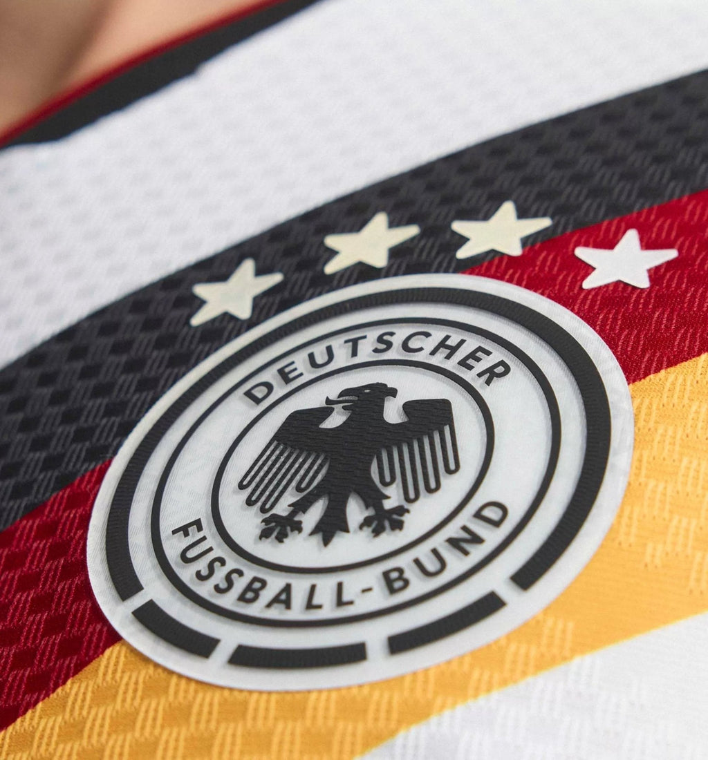 adidas Men's Kimmich Germany Authentic Home World Cup Jersey 2026 (White/Black)