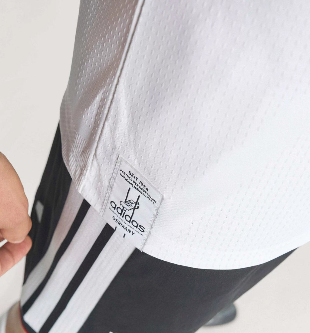 adidas Men's Germany Authentic Home World Cup Jersey 2026 (White/Black)