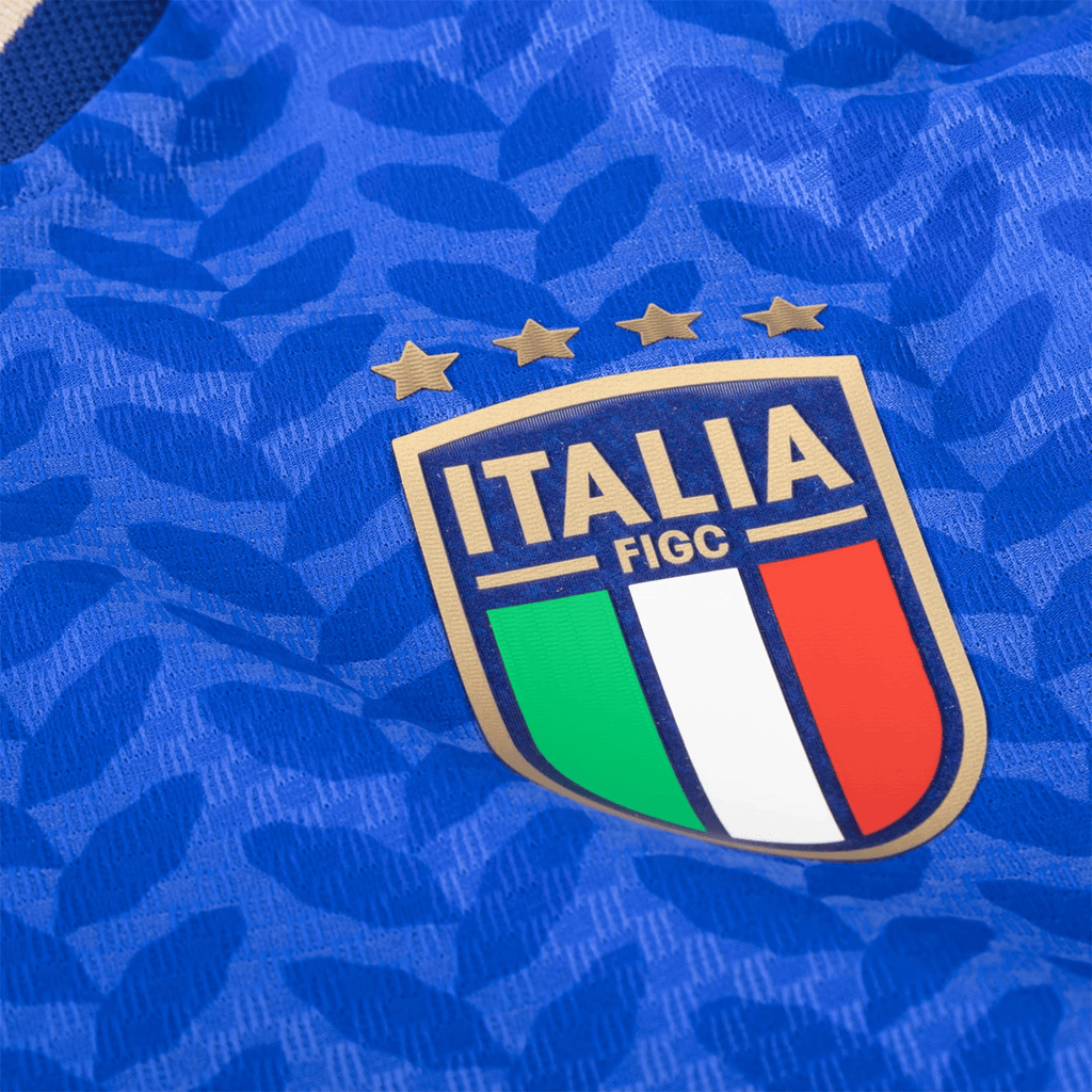 adidas Men's Barella Italy 2026 Authentic Home Jersey (Bold Blue)