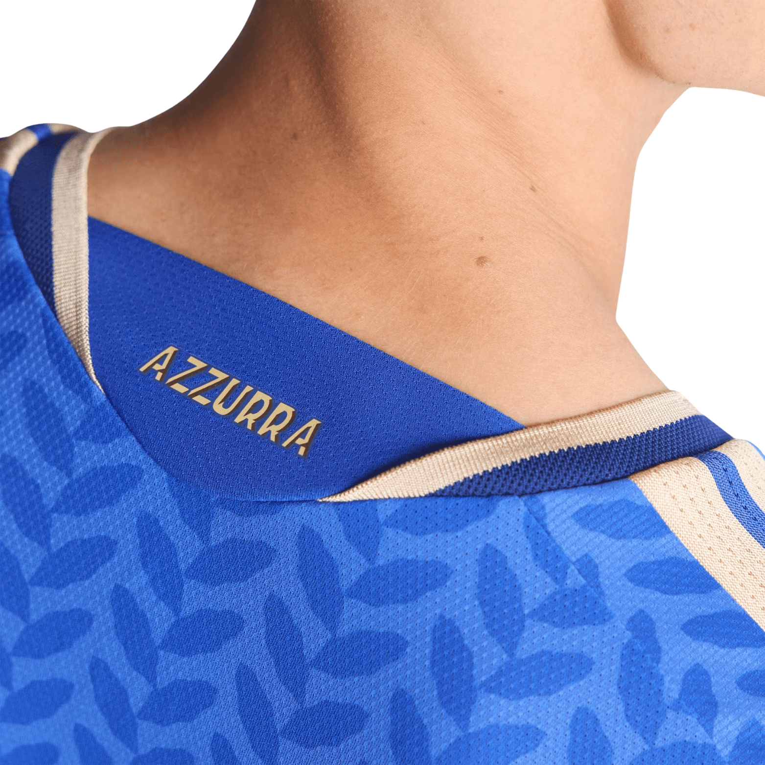 adidas Men's Di Marco Italy 2026 Authentic Home Jersey (Bold Blue)