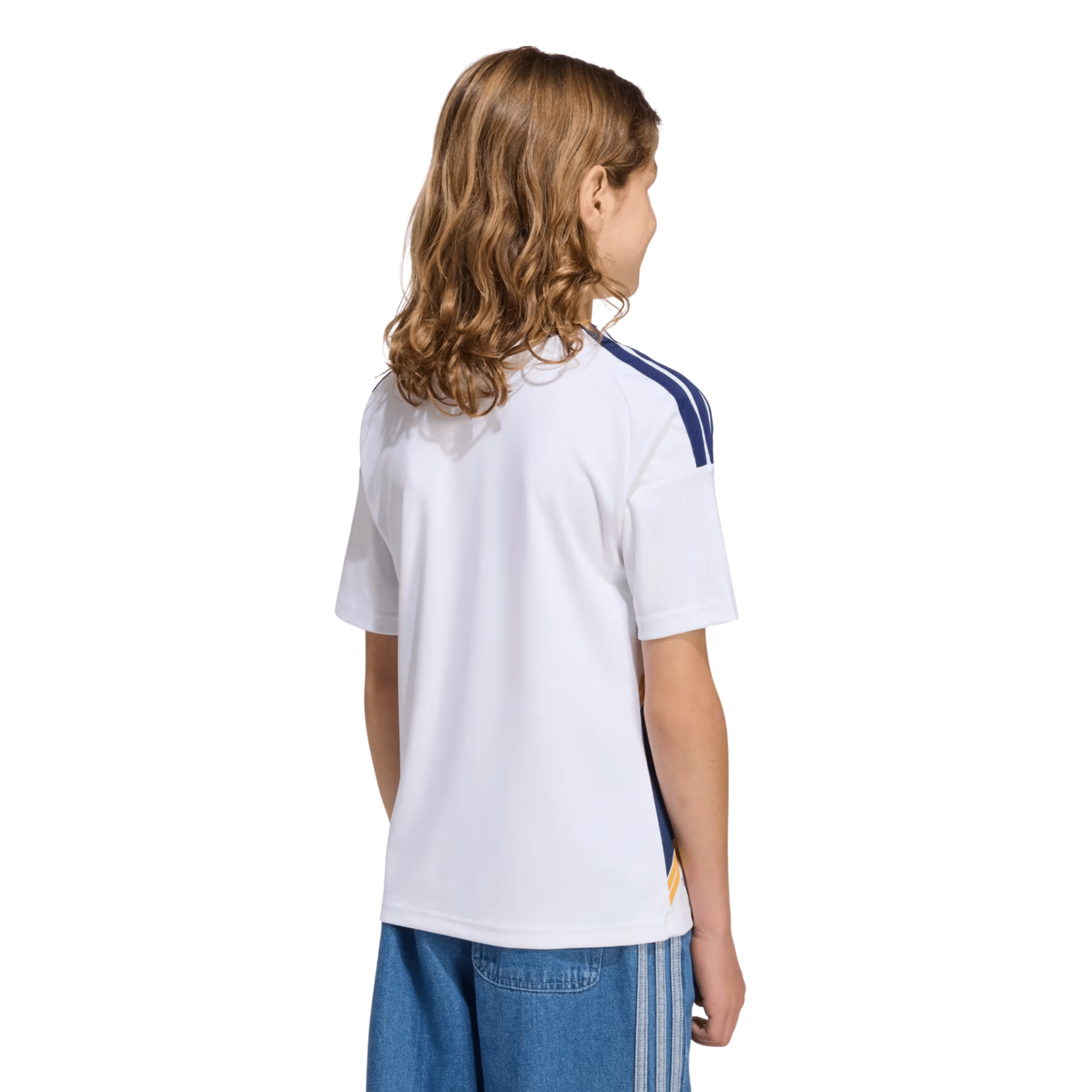adidas Youth LA Galaxy 26/27 Home Jersey (White)