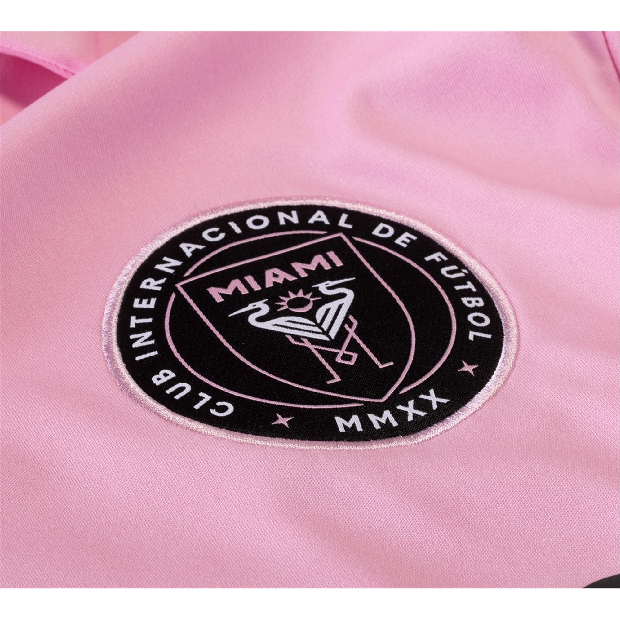 adidas Inter Miami Gregore Home Jersey 23/24 w/ MLS + Leagues Cup Patch + Match Details (True Pink/Black)