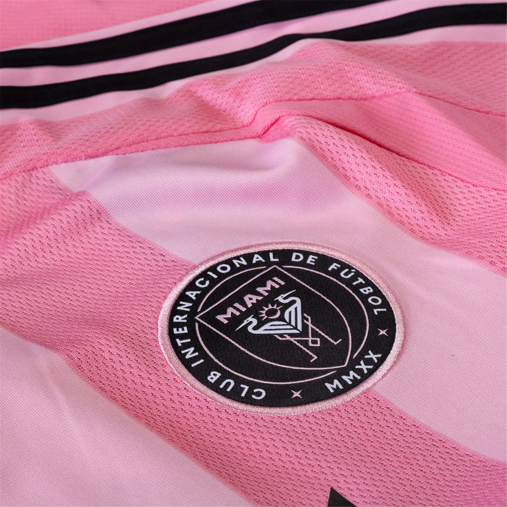 adidas Telasco Segovia Inter Miami CF Authentic Home Jersey 25/26 w/ MLS Patches + Sponsor (Easy Pink)