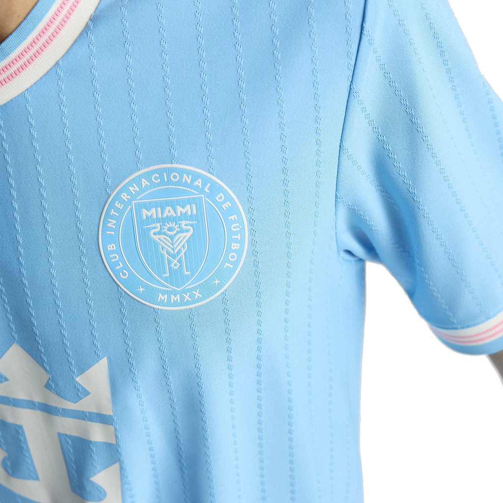 adidas Allen Inter Miami Authentic Third Jersey 25/26 (Blue/Pink)