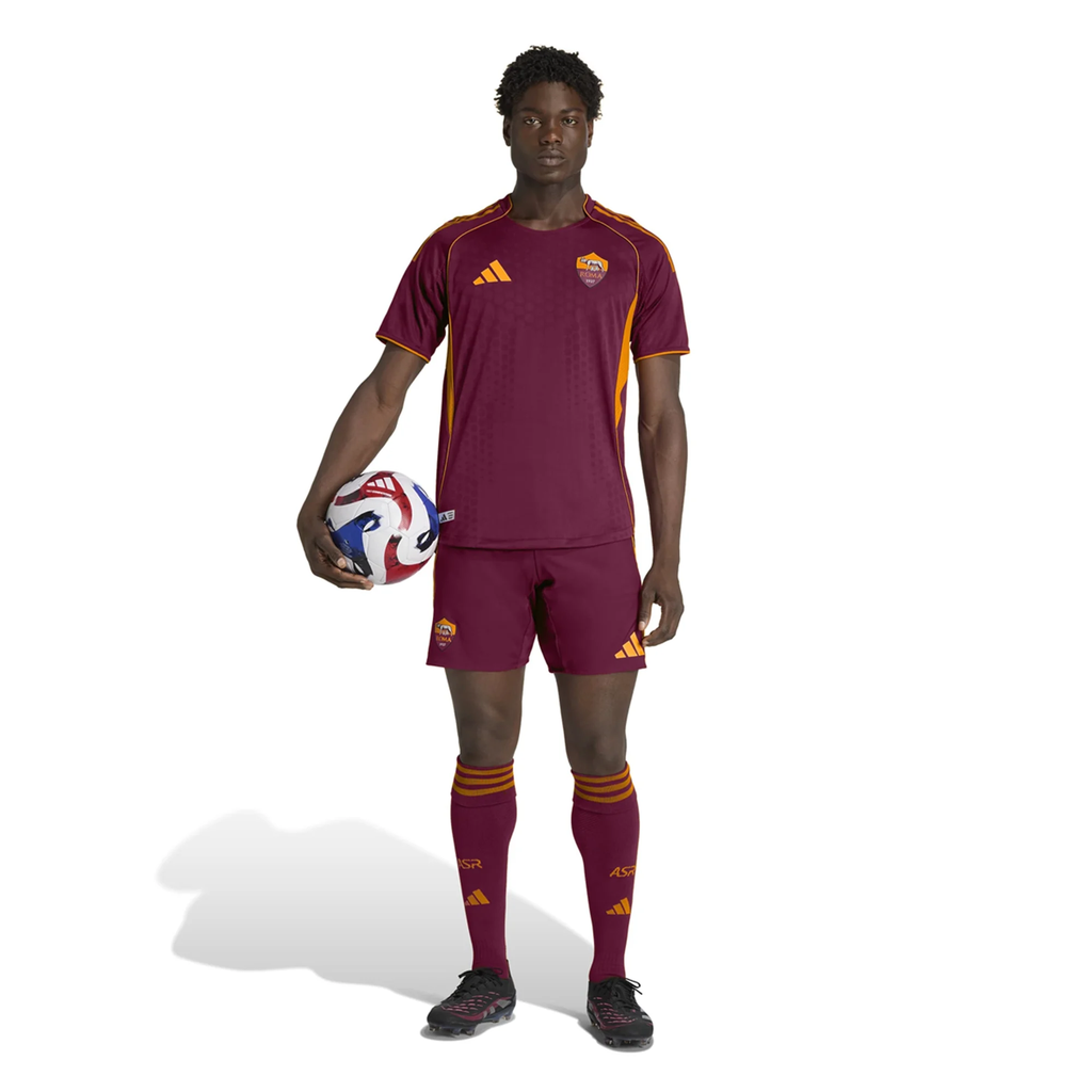 adidas Roma Authentic Stephan El Shaarawy Home Jersey w/ Serie A Patch 25/26 (Burgundy)